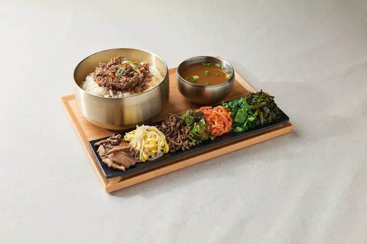 산채 불고기 비빔밥